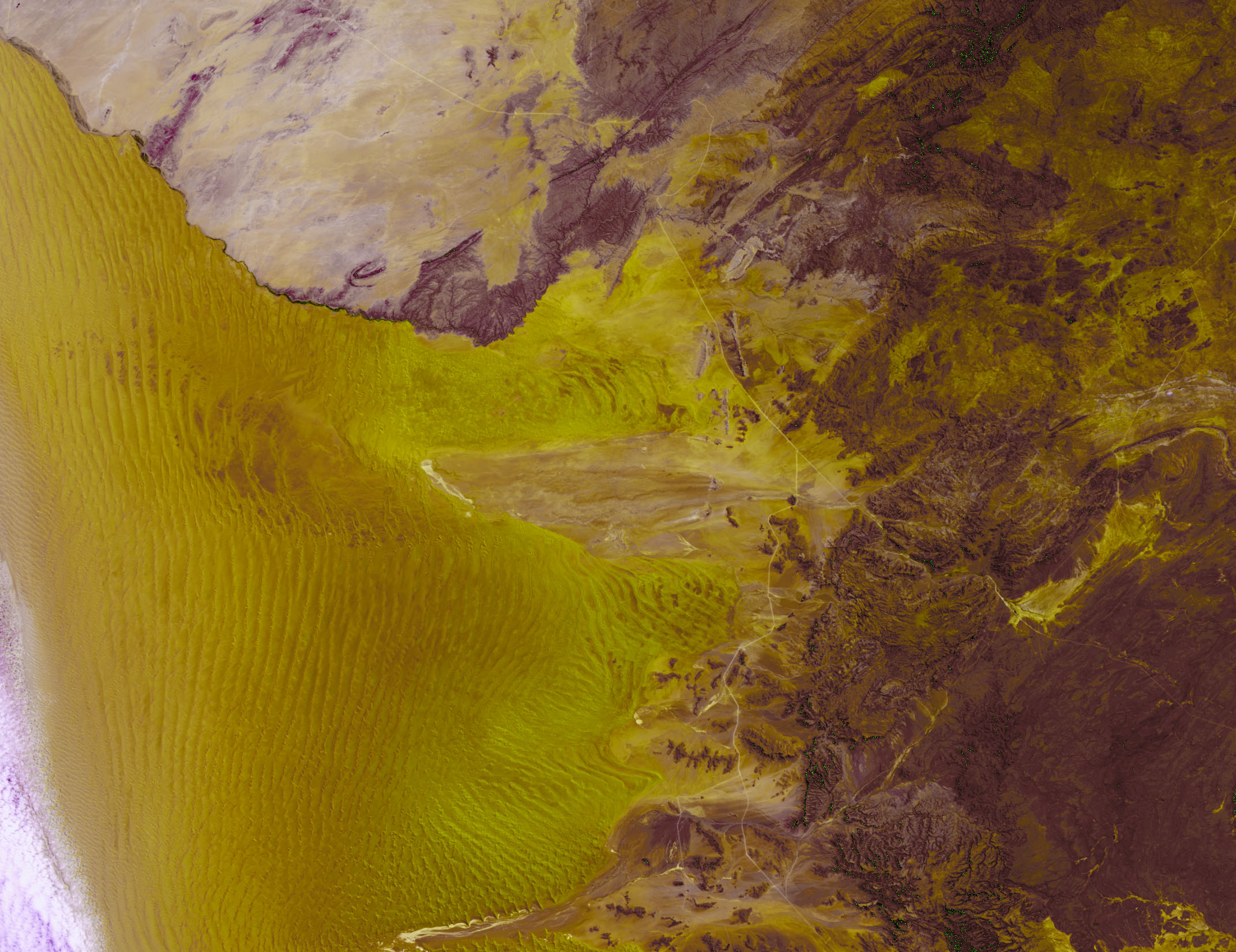 PROBA-V 100 m image of Namibia, Africa
